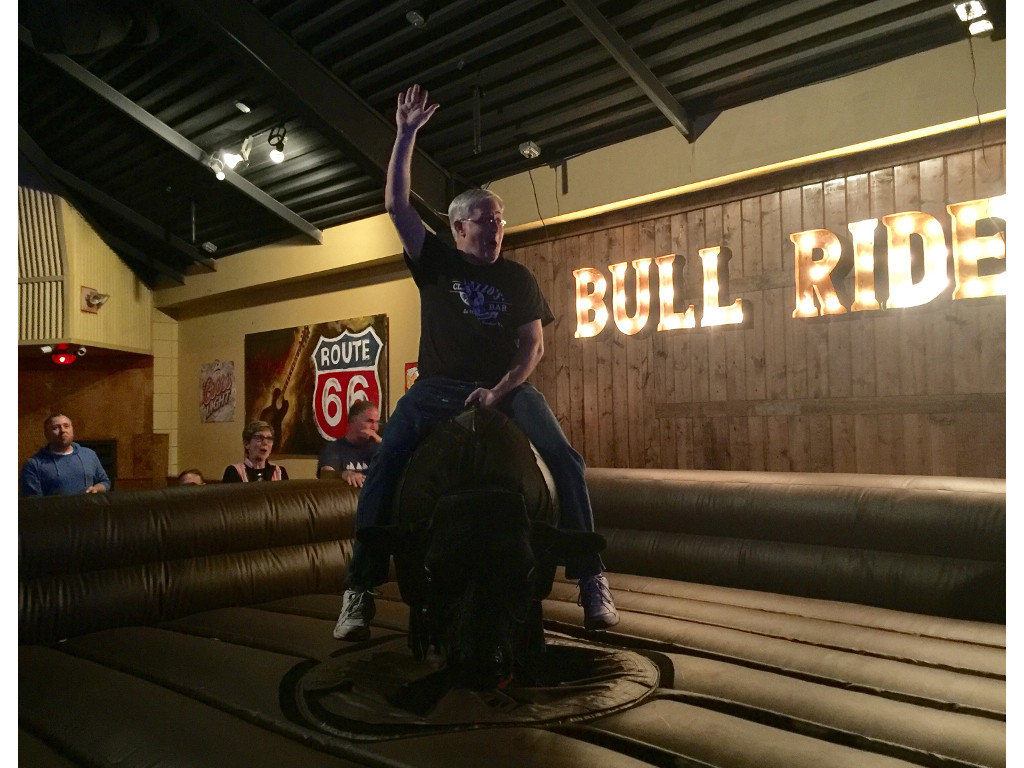 David Horowitz is ready to take on the bull!